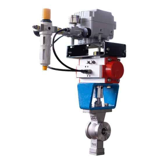 Valmatic V Notch Segmented Ball Valve Valmatic