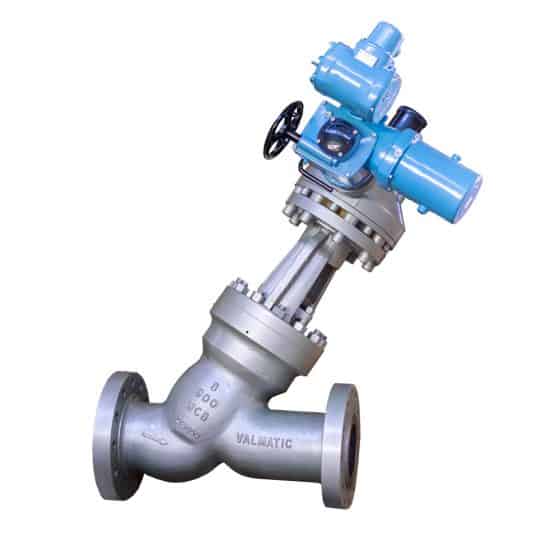 Valmatic Y Pattern Globe Valve Valmatic 